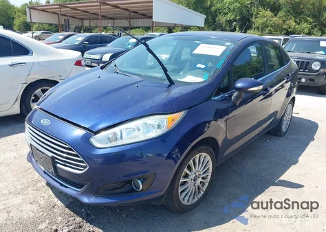 2016 Ford Fiesta Titanium из США, поврежденный, VIN 3FADP4CJ8GM188501